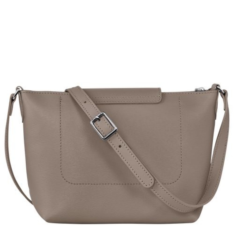 Longchamp Le Pliage City Crossbody bag Taupe | FURKIWO-19