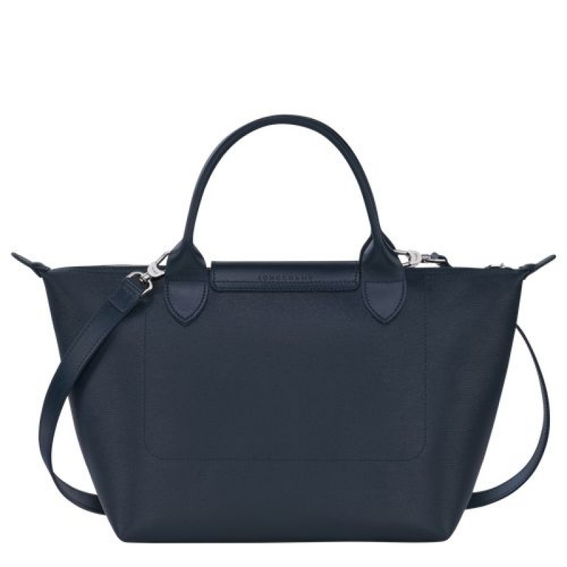 Longchamp Le Pliage City Top handle bag S Navy | UTVXNHJ-74