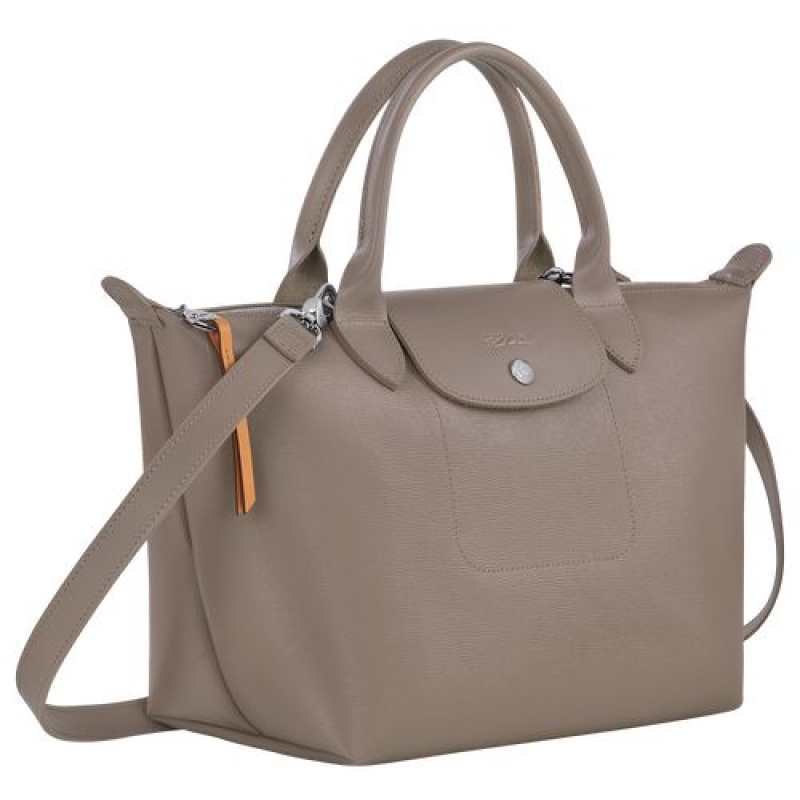 Longchamp Le Pliage City Top handle bag S Taupe | DUIWCJE-25