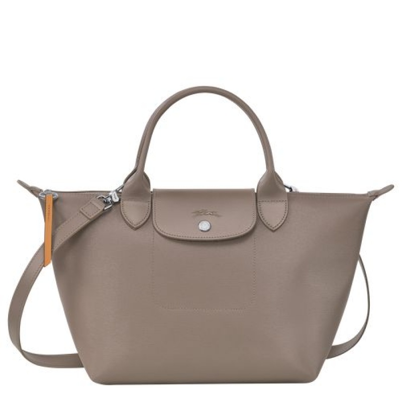 Longchamp Le Pliage City Top handle bag S Taupe | DUIWCJE-25