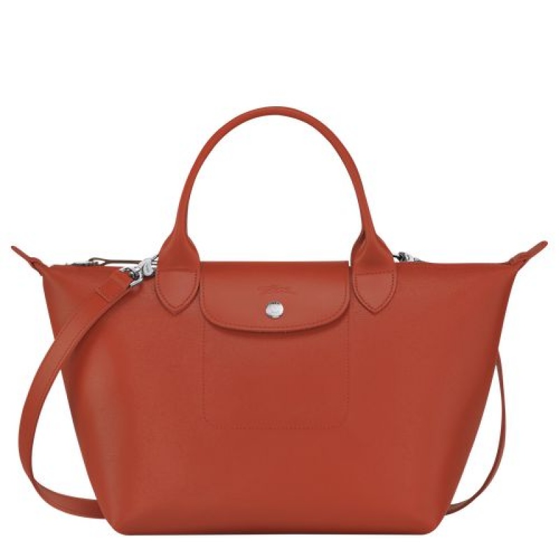 Longchamp Le Pliage City Top handle bag S Terracotta | KHXZDBC-57