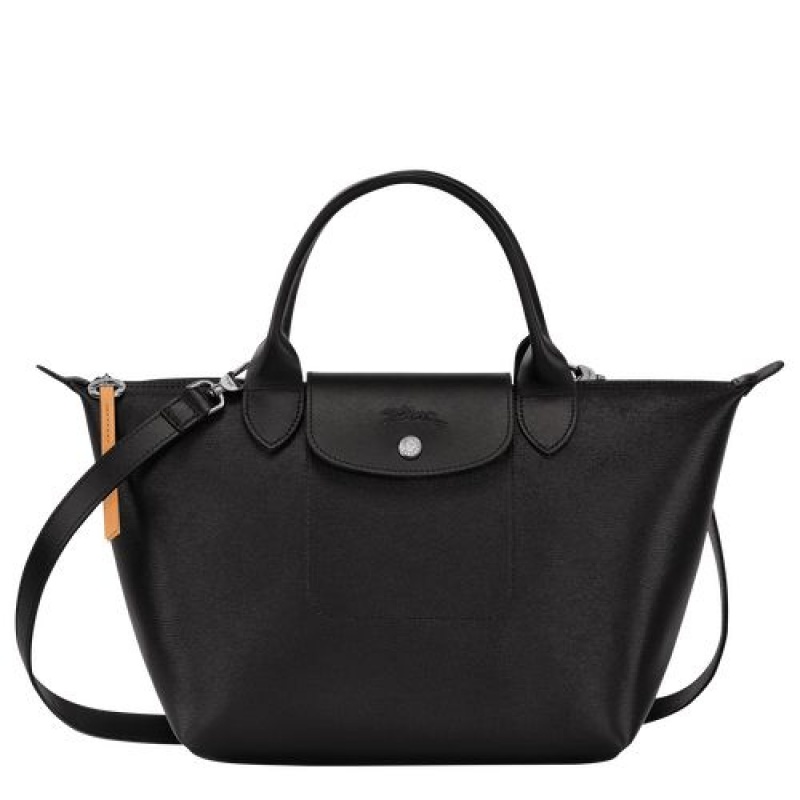 Longchamp Le Pliage City Top handle bag S Black | LIWEDZK-48