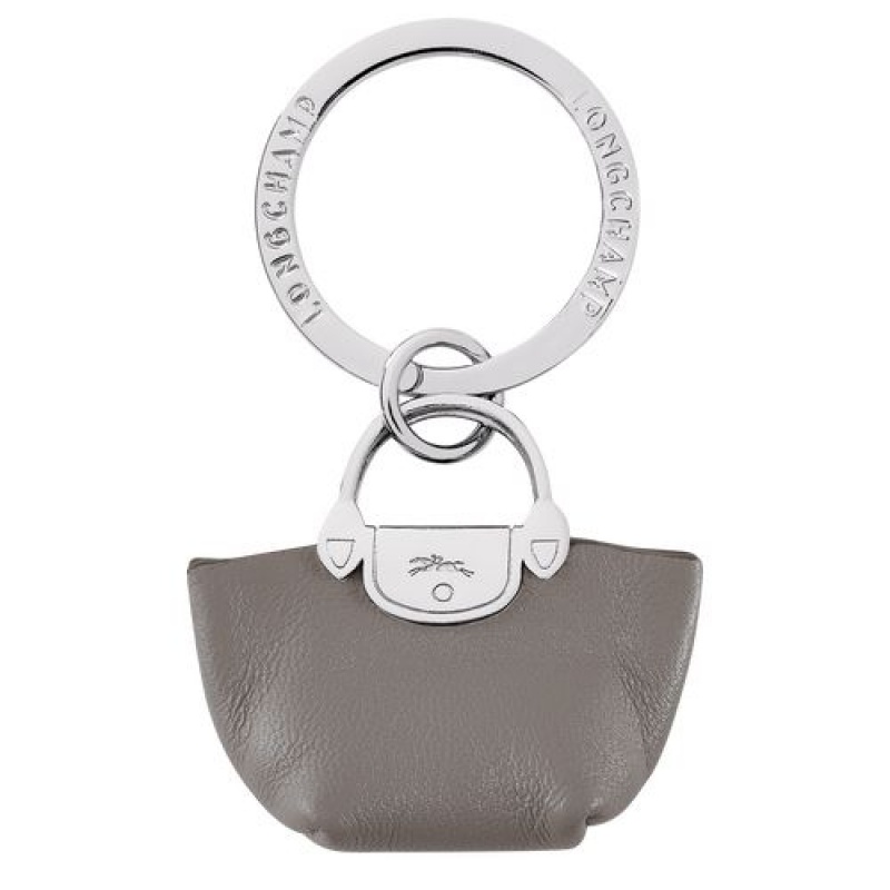 Longchamp Le Pliage Cuir Key-rings Pliage Turtledove | XAMNYFB-32