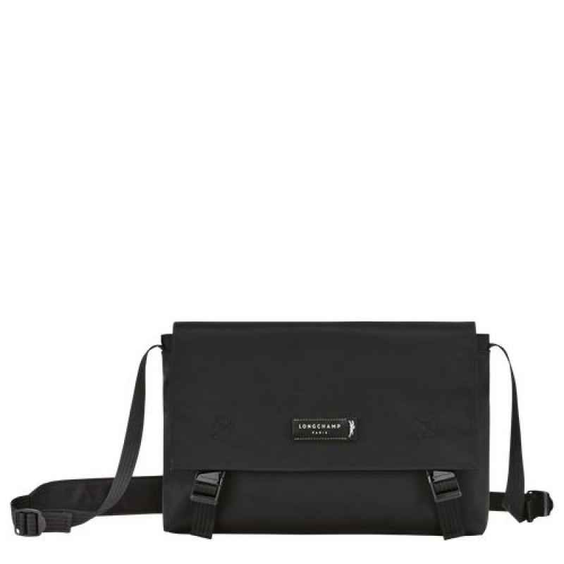 Longchamp Le Pliage Energy Crossbody bag M Black | LTVJGND-04