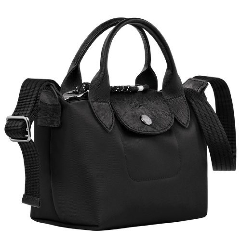 Longchamp Le Pliage Energy Top handle bag XS Black | QZVKHYD-73