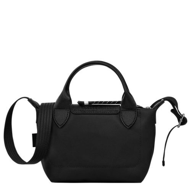 Longchamp Le Pliage Energy Top handle bag XS Black | QZVKHYD-73