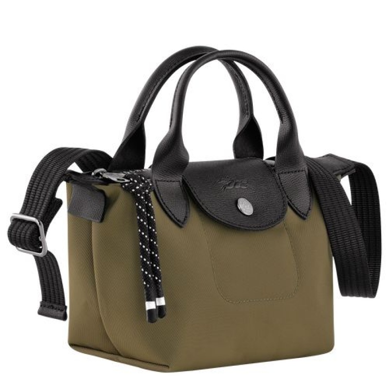 Longchamp Le Pliage Energy Top handle bag XS Khaki | TEOUKGX-54