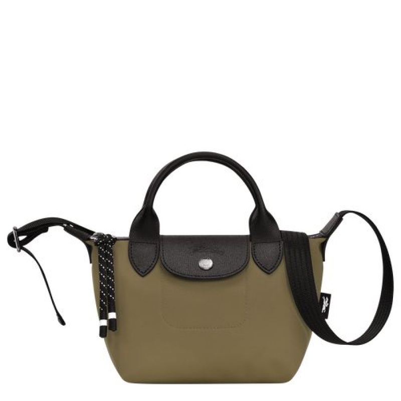 Longchamp Le Pliage Energy Top handle bag XS Khaki | TEOUKGX-54