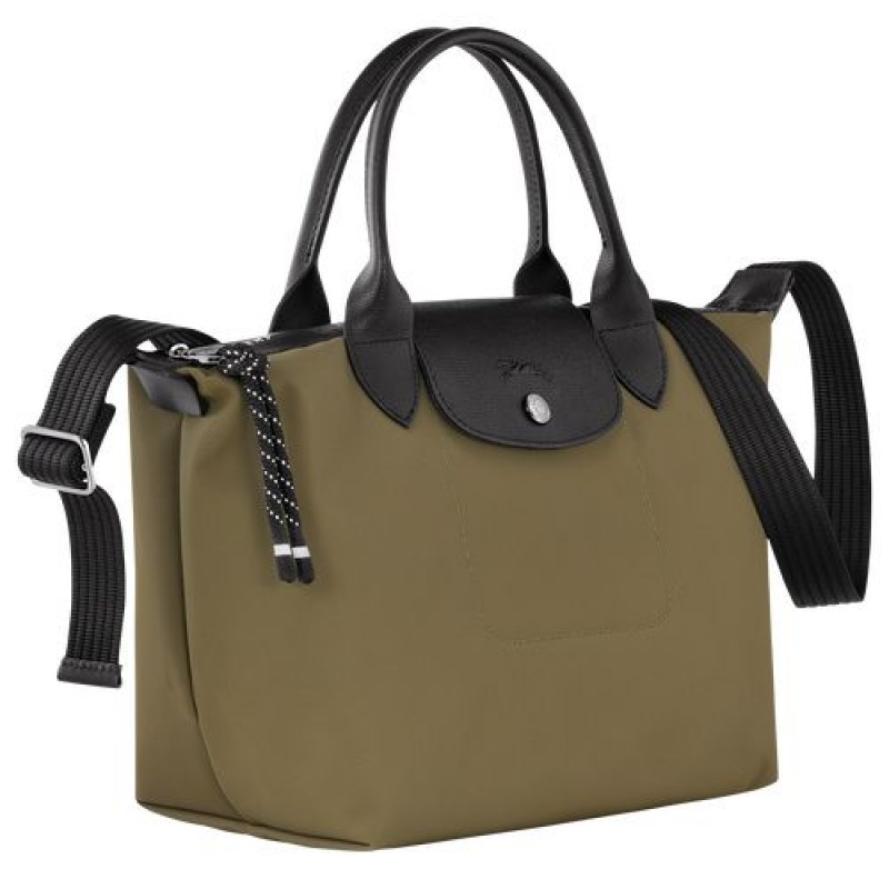 Longchamp Le Pliage Energy Top handle bag S Khaki | UFJZQDT-31