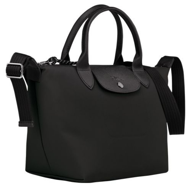 Longchamp Le Pliage Energy Top handle bag S Black | DJKYQZV-15