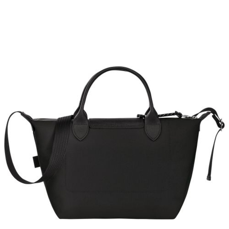 Longchamp Le Pliage Energy Top handle bag S Black | DJKYQZV-15