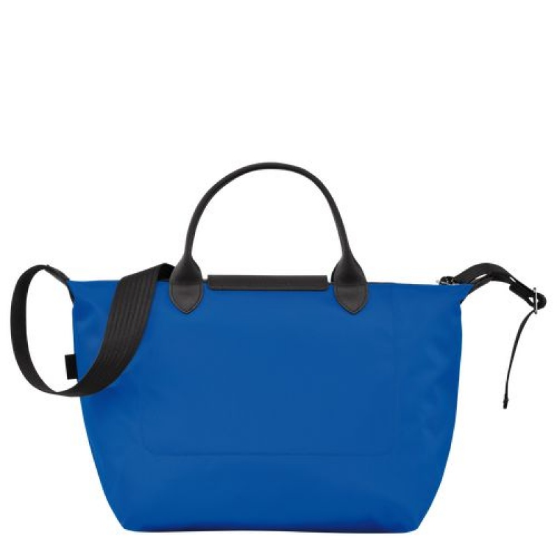 Longchamp Le Pliage Energy Top handle bag M Cobalt | LYFWONG-20