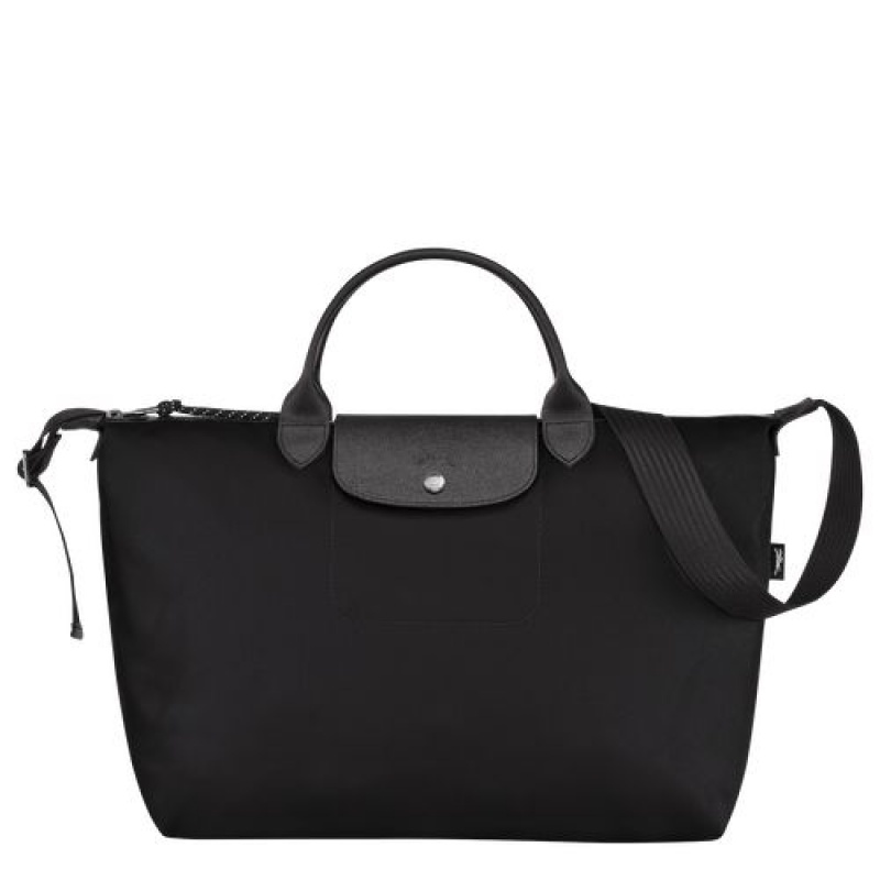 Longchamp Le Pliage Energy Top handle bag L Black | NOLTWUI-13