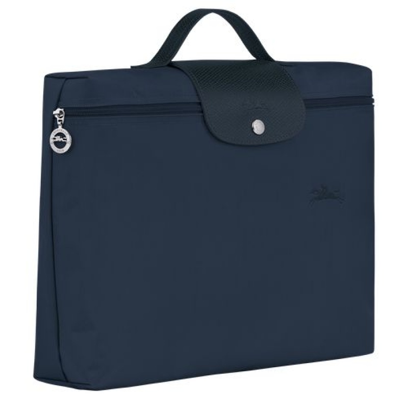 Longchamp Le Pliage Green Document folder Navy | UIZVYDF-95