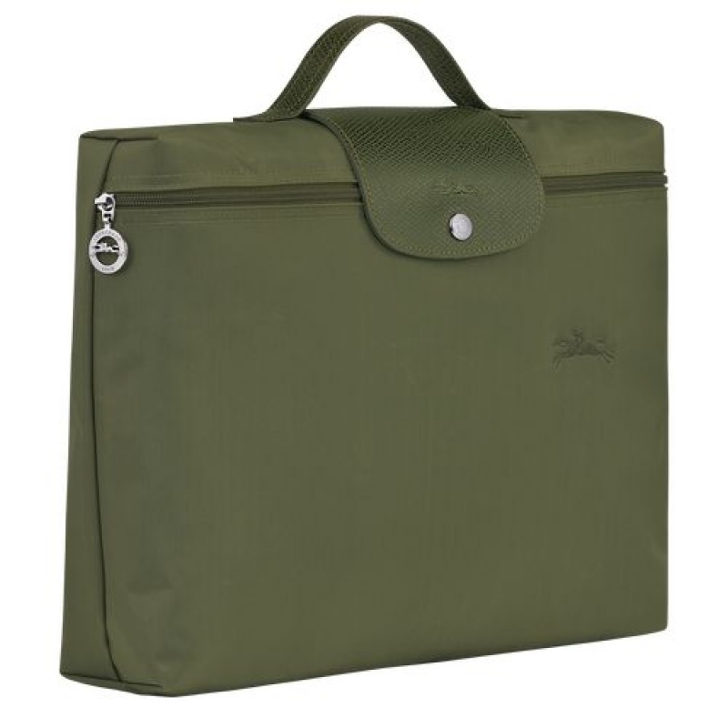 Longchamp Le Pliage Green Document folder Forest | ZNEIRGT-26