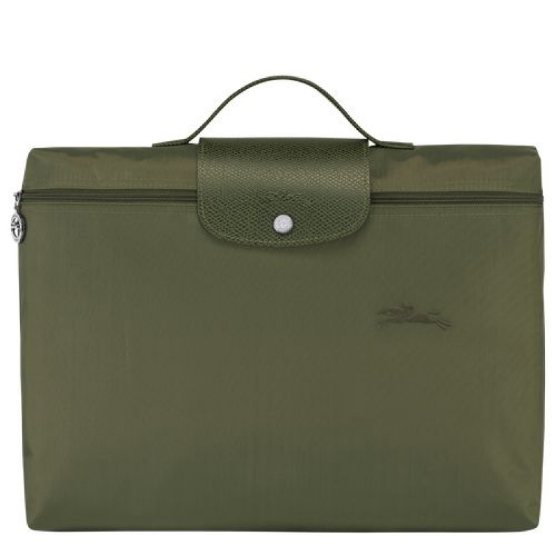 Longchamp Le Pliage Green Document folder Forest | ZNEIRGT-26