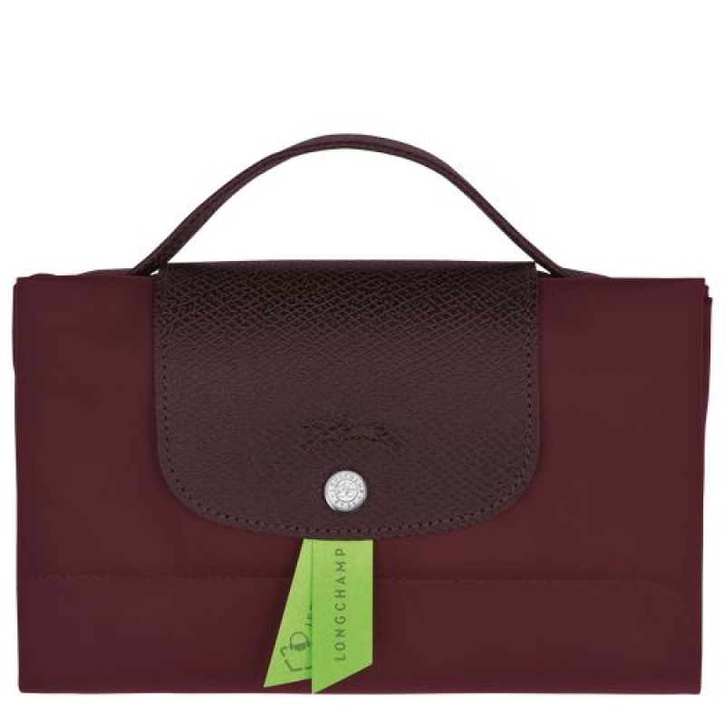 Longchamp Le Pliage Green Document folder Burgundy | KTOLIJS-20