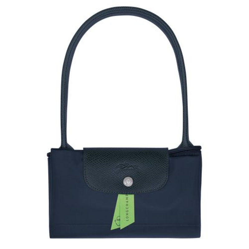 Longchamp Le Pliage Green Shoulder bag S Navy | AZCVHES-67