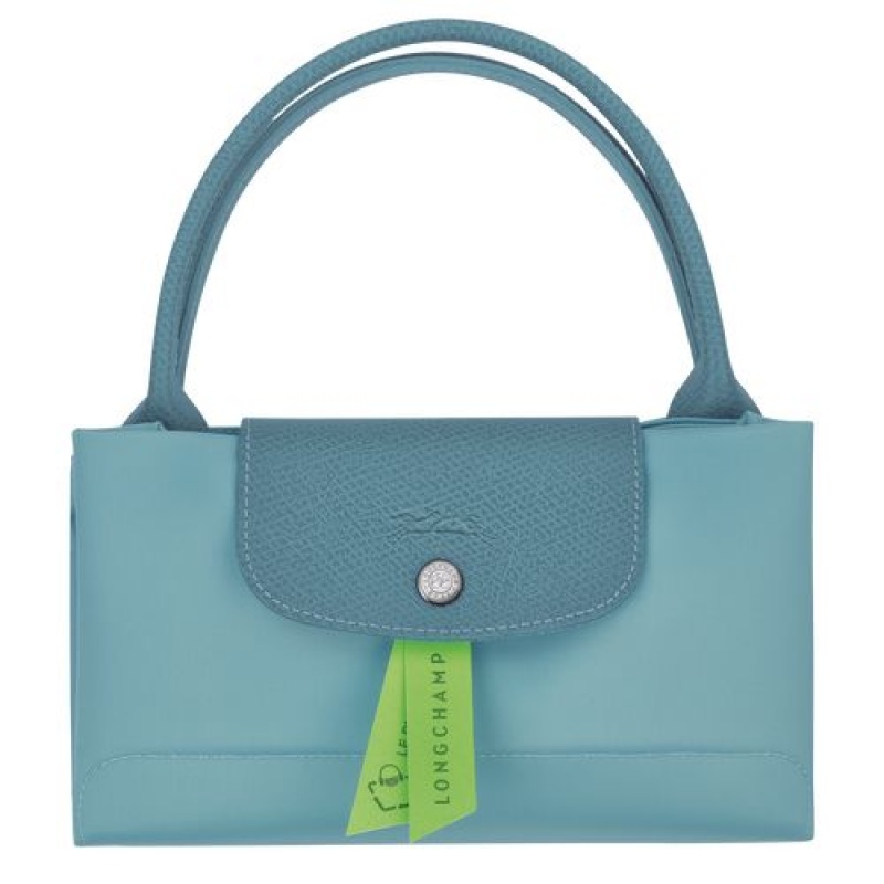 Longchamp Le Pliage Green Top handle bag M Thunderstorm | ANPCTSE-28