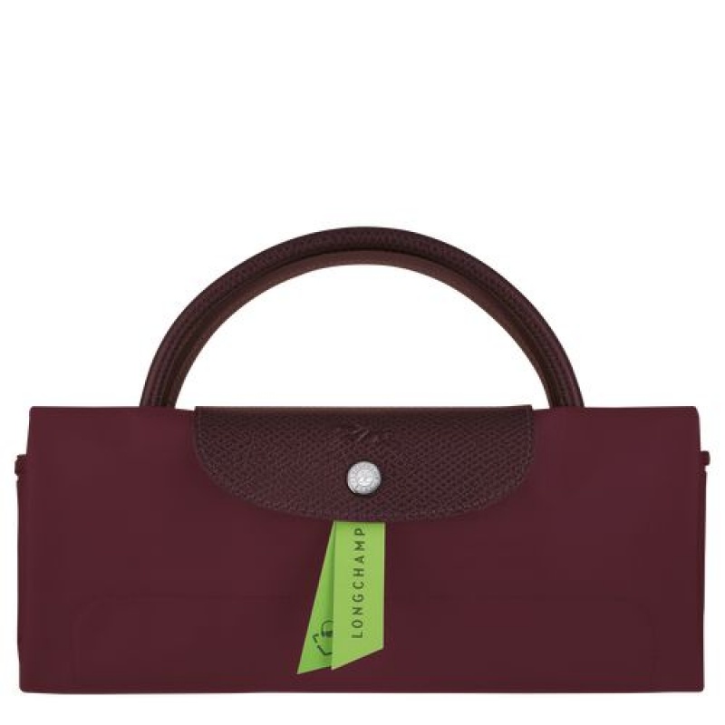 Longchamp Le Pliage Green Travel bag L Burgundy | SMEFGZT-40