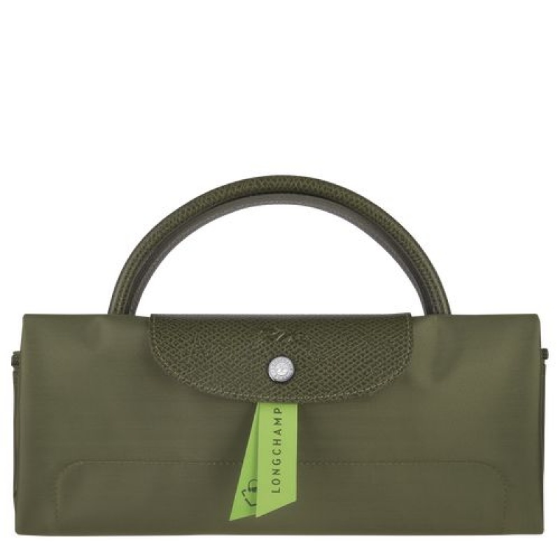 Longchamp Le Pliage Green Travel bag L Forest | QWJFMOC-46