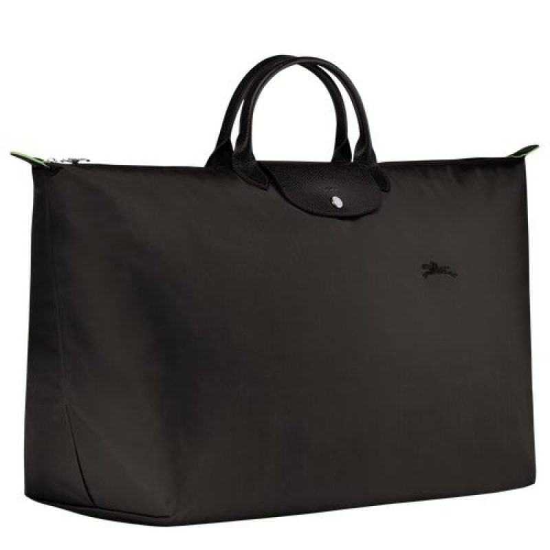 Longchamp Le Pliage Green Travel bag XL Black | URDZJQI-57