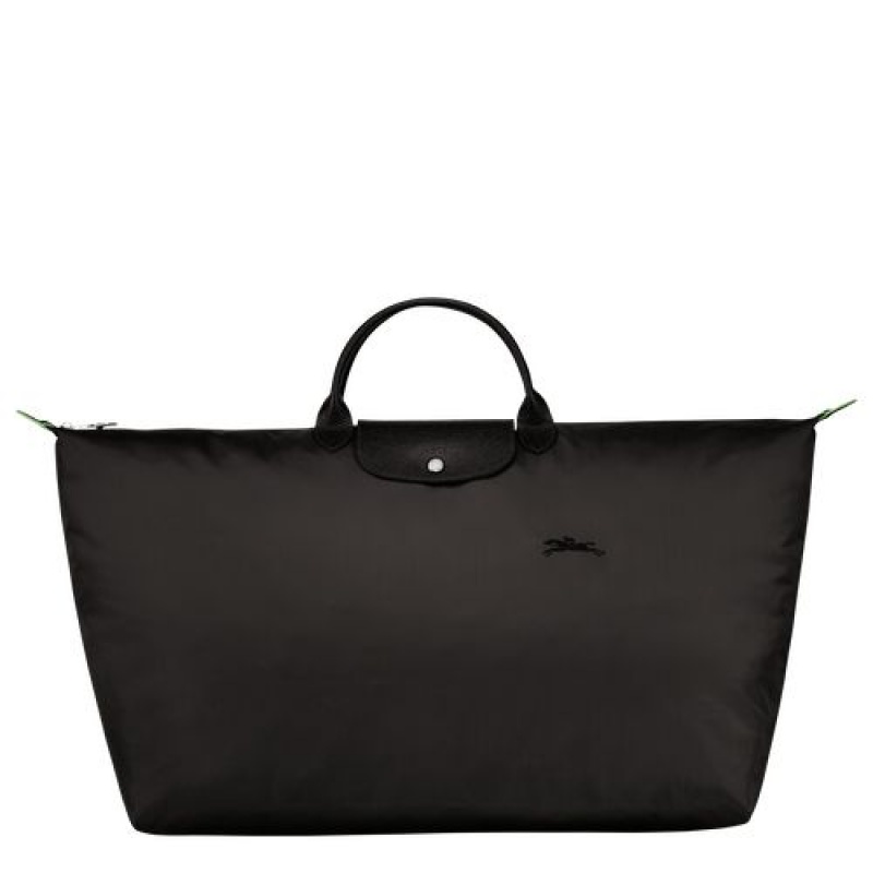 Longchamp Le Pliage Green Travel bag XL Black | URDZJQI-57