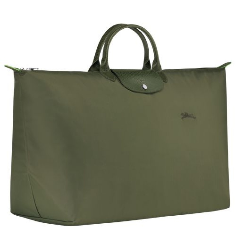 Longchamp Le Pliage Green Travel bag XL Forest | YZWFDPS-86