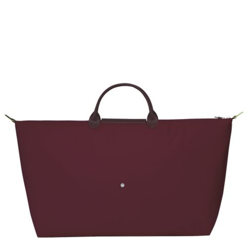 Longchamp Le Pliage Green Travel bag XL Burgundy | BTGKNAM-28