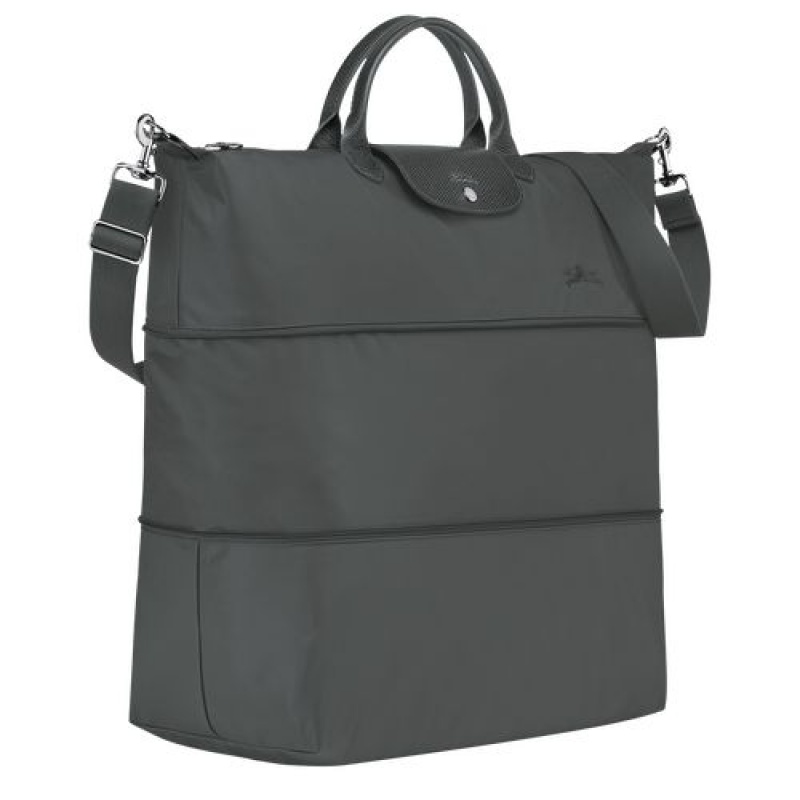 Longchamp Le Pliage Green Travel bag expandable Graphite | JBXTACS-70