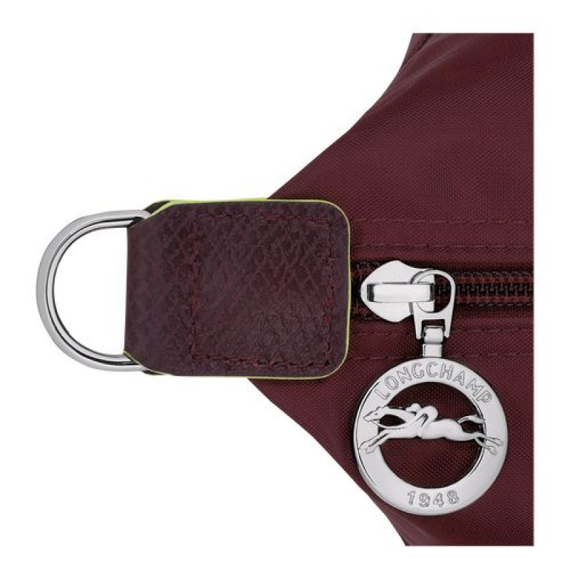 Longchamp Le Pliage Green Travel bag expandable Burgundy | MNCZEDK-05