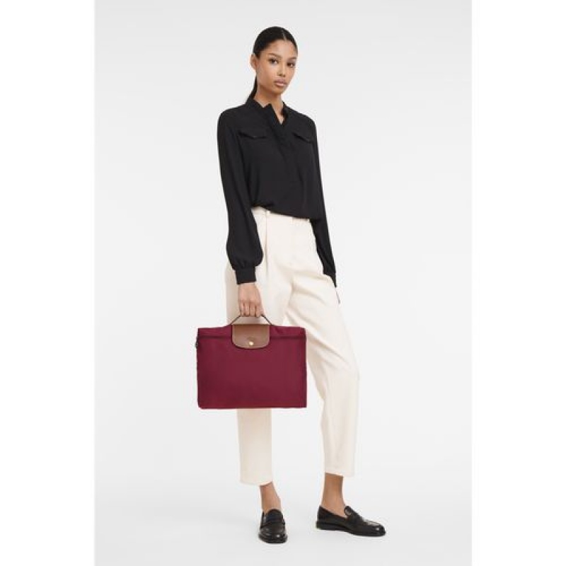 Longchamp Le Pliage Original Briefcase S Desert | ZETJNFA-27