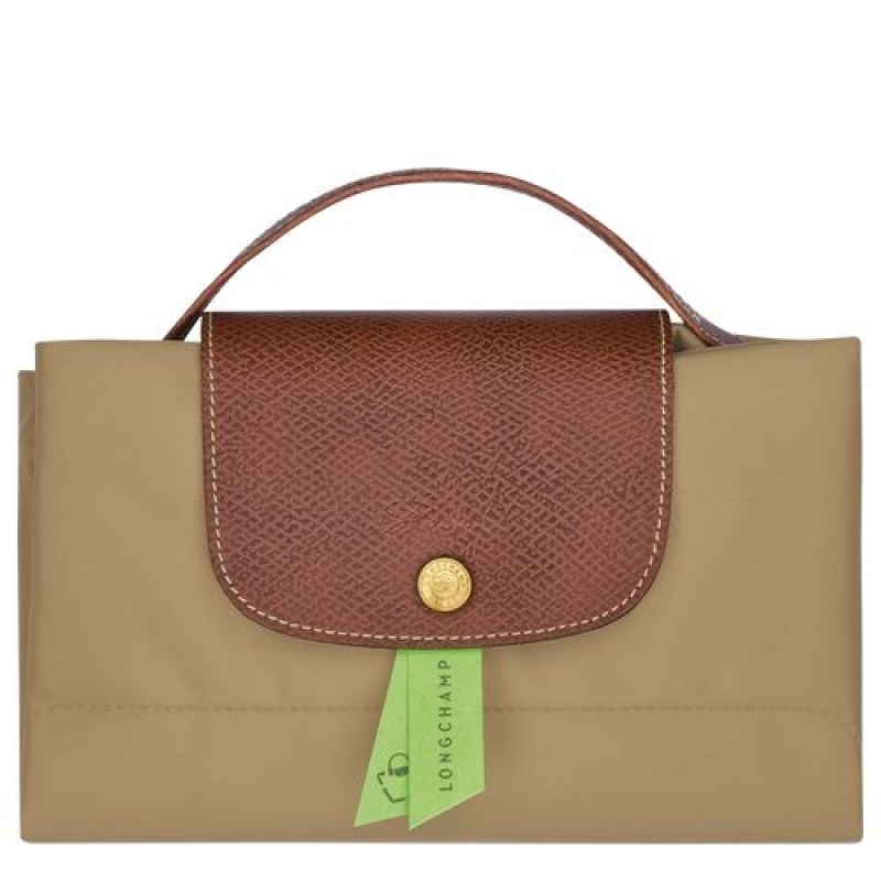 Longchamp Le Pliage Original Briefcase S Desert | ZETJNFA-27