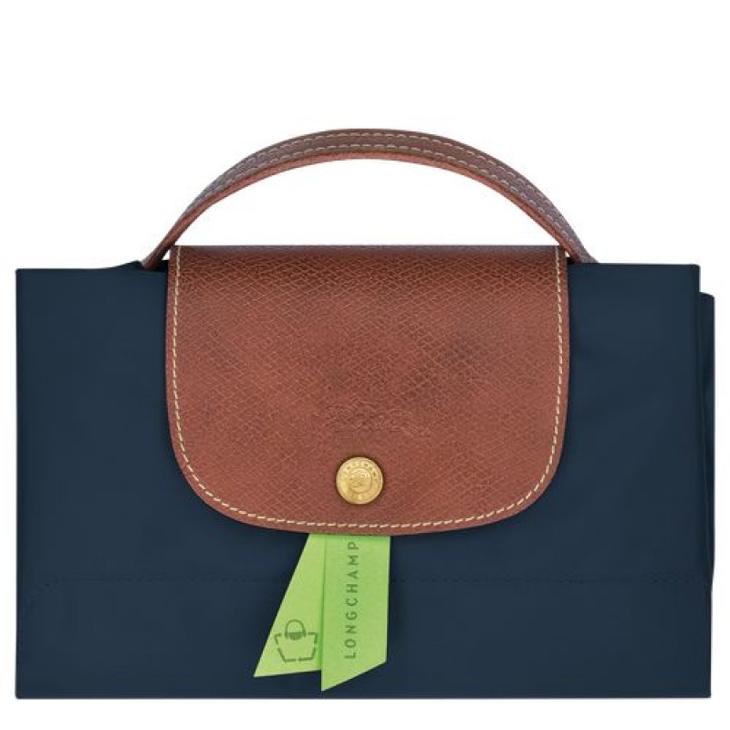 Longchamp Le Pliage Original Briefcase S Navy | MJPFNWK-65