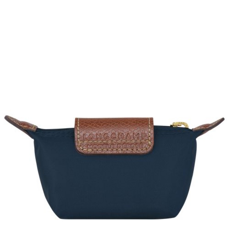 Longchamp Le Pliage Original Coin purse Navy | XKCSZUI-65