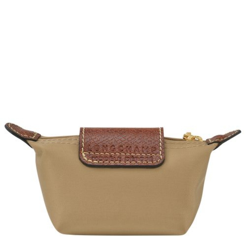 Longchamp Le Pliage Original Coin purse Desert | GJDPVCU-61