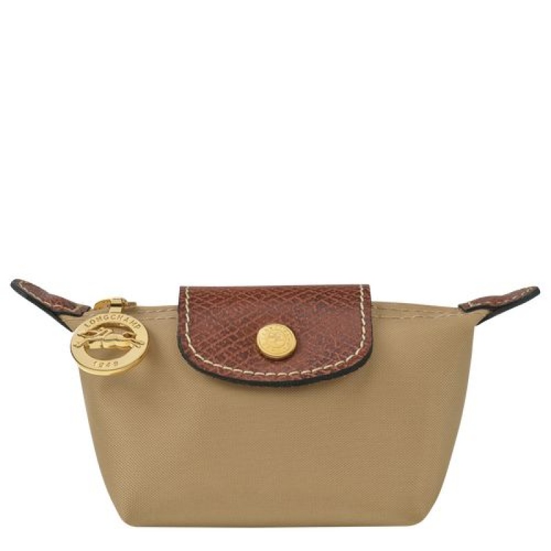 Longchamp Le Pliage Original Coin purse Desert | GJDPVCU-61