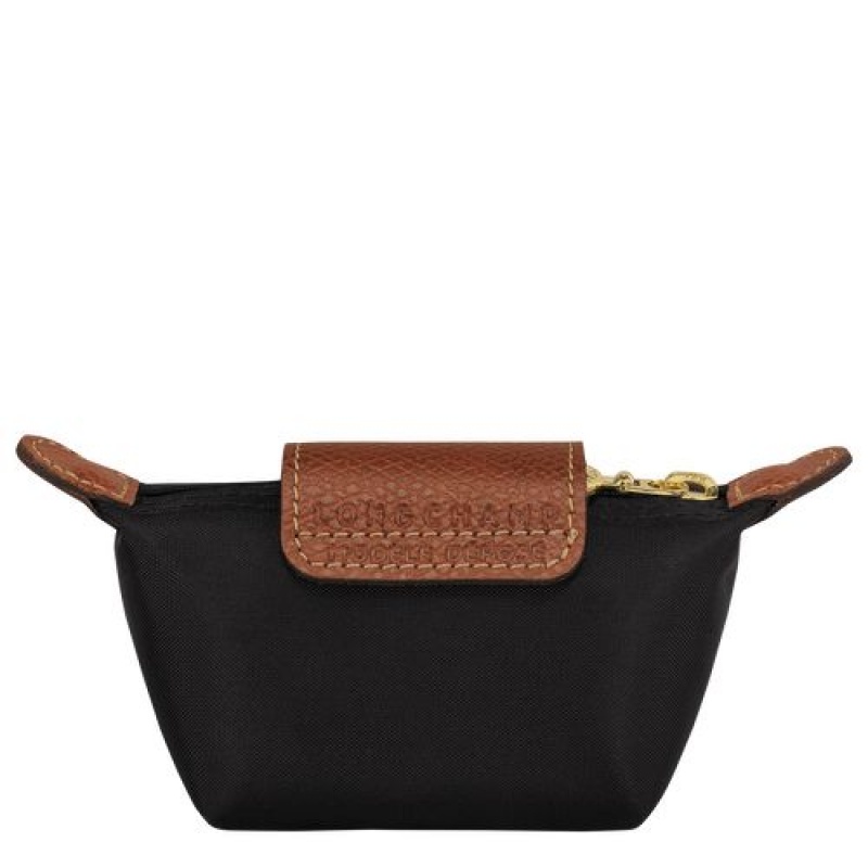 Longchamp Le Pliage Original Coin purse Black | IBHMGQZ-81