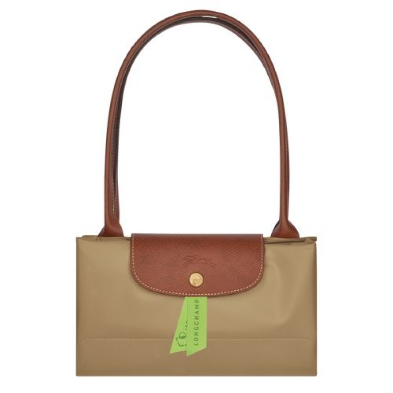 Longchamp Le Pliage Original Shoulder bag L Desert | TJGMDSK-34