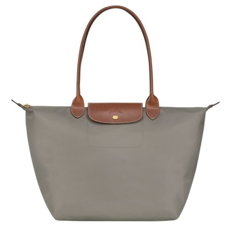 Longchamp Le Pliage Original Shoulder bag L Turtledove | UKNXTEJ-56