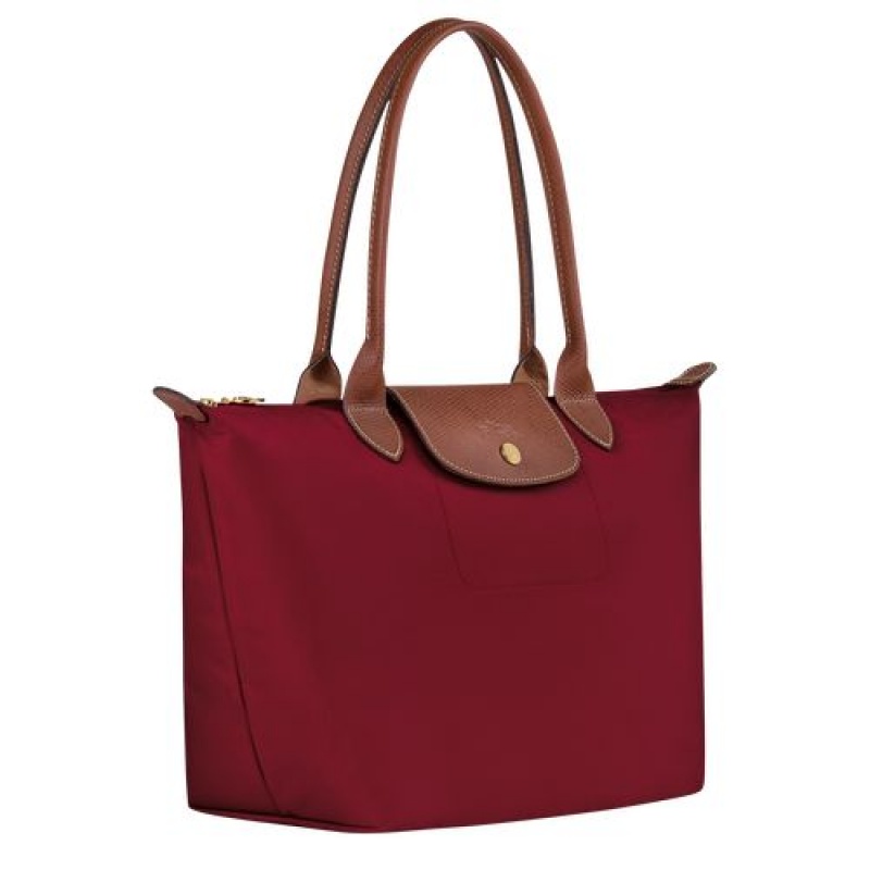 Longchamp Le Pliage Original Shoulder bag S Red | ENIQRCD-76