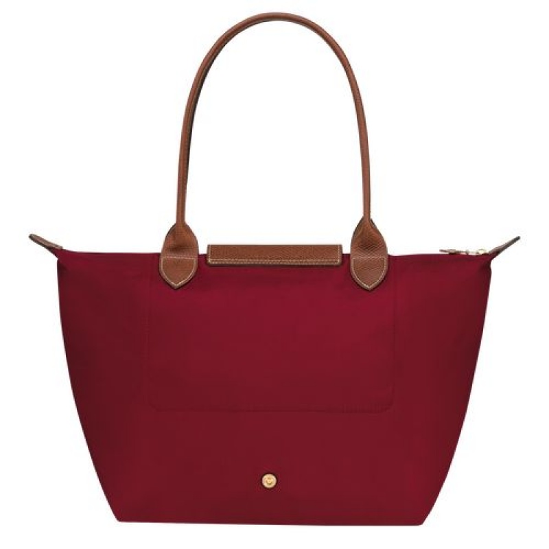 Longchamp Le Pliage Original Shoulder bag S Red | ENIQRCD-76