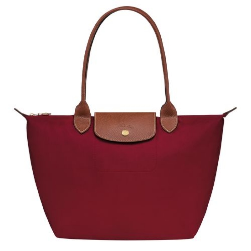 Longchamp Le Pliage Original Shoulder bag S Red | ENIQRCD-76