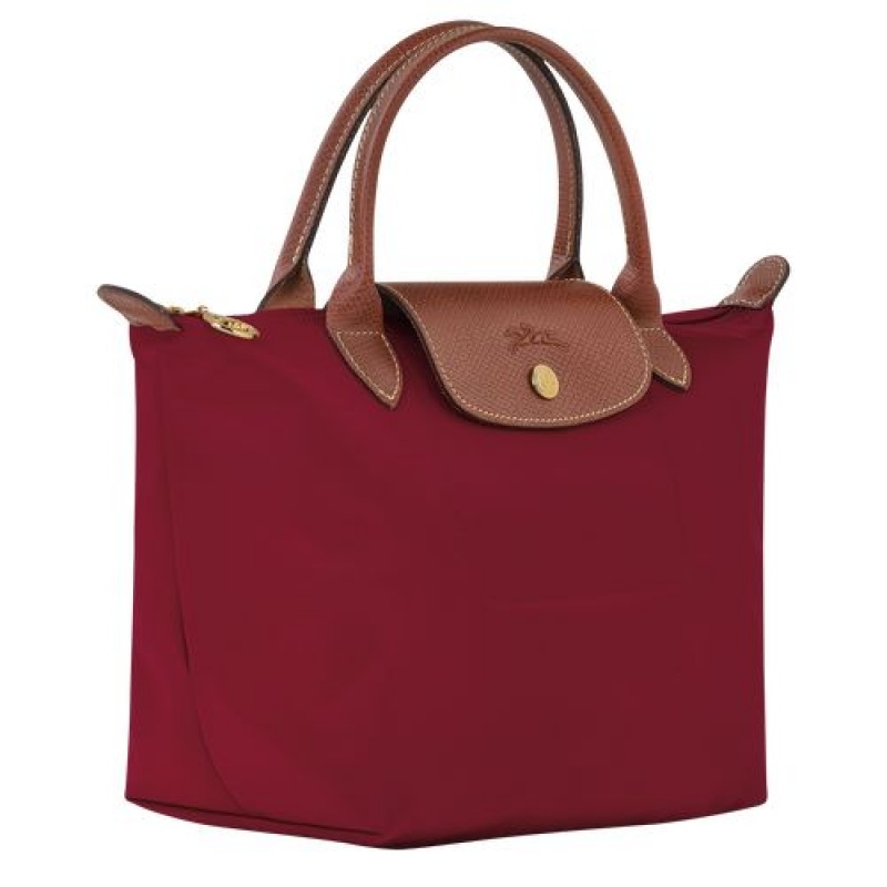 Longchamp Le Pliage Original Top handle bag S Red | ADPCBKR-43