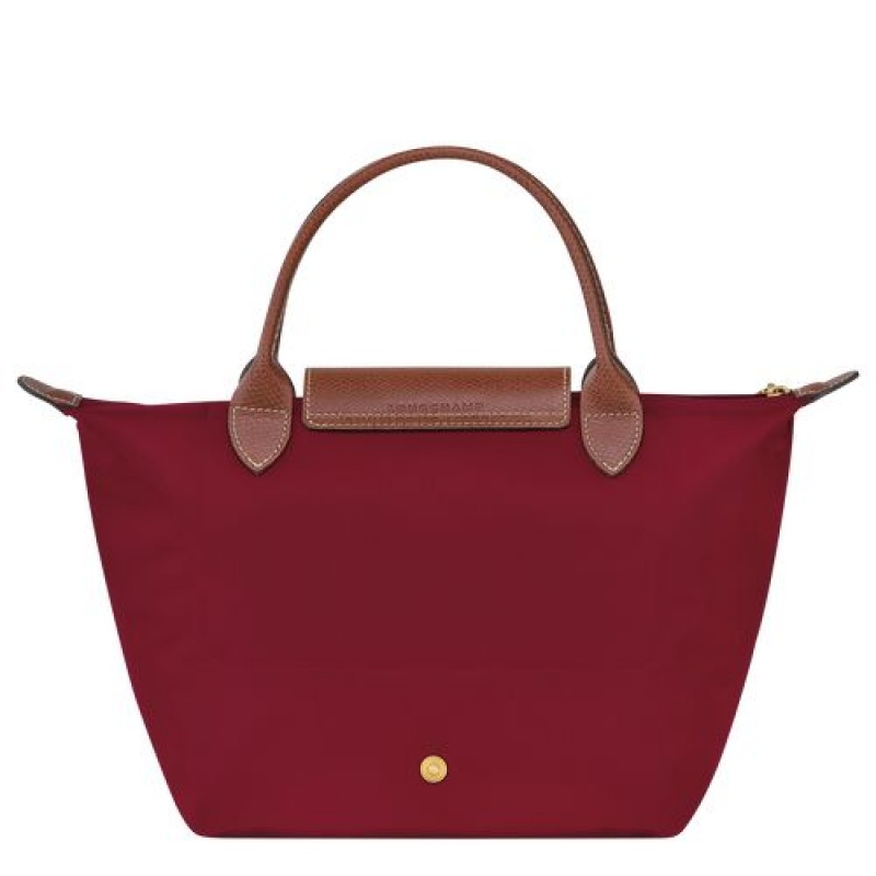 Longchamp Le Pliage Original Top handle bag S Red | ADPCBKR-43