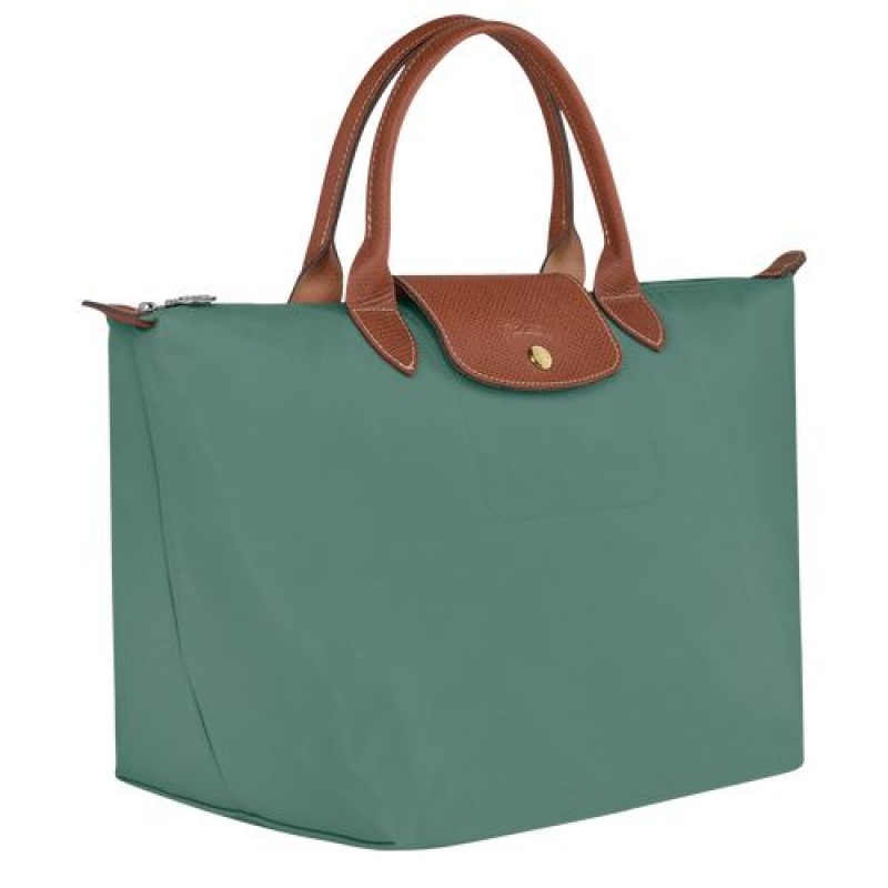 Longchamp Le Pliage Original Top handle bag M Cypress | XJLRIUF-02