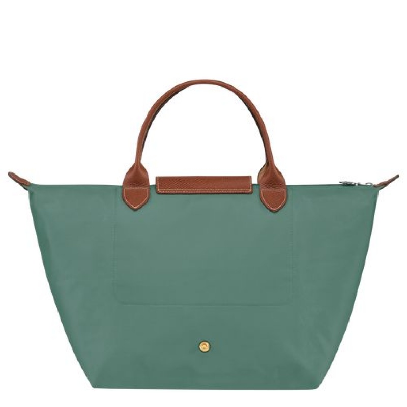 Longchamp Le Pliage Original Top handle bag M Cypress | XJLRIUF-02