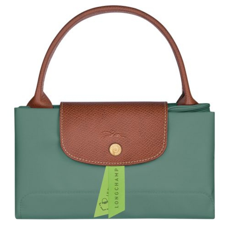 Longchamp Le Pliage Original Top handle bag M Cypress | XJLRIUF-02