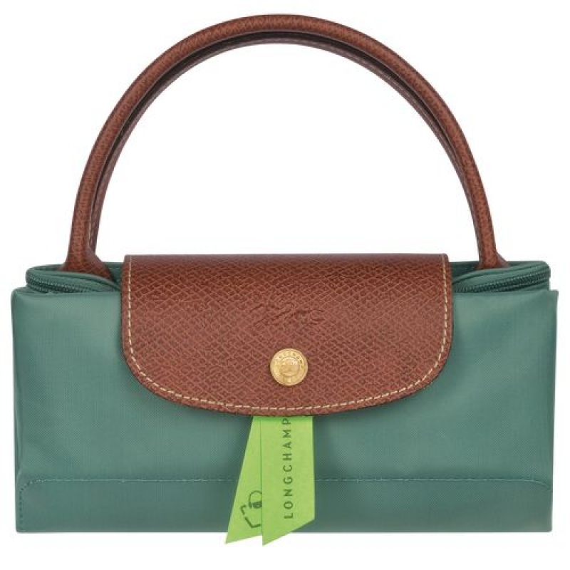 Longchamp Le Pliage Original Top handle bag S Cypress | MNZTIVA-57