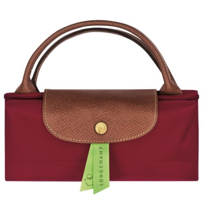 Longchamp Le Pliage Original Travel bag L Red | QXUPYZB-08